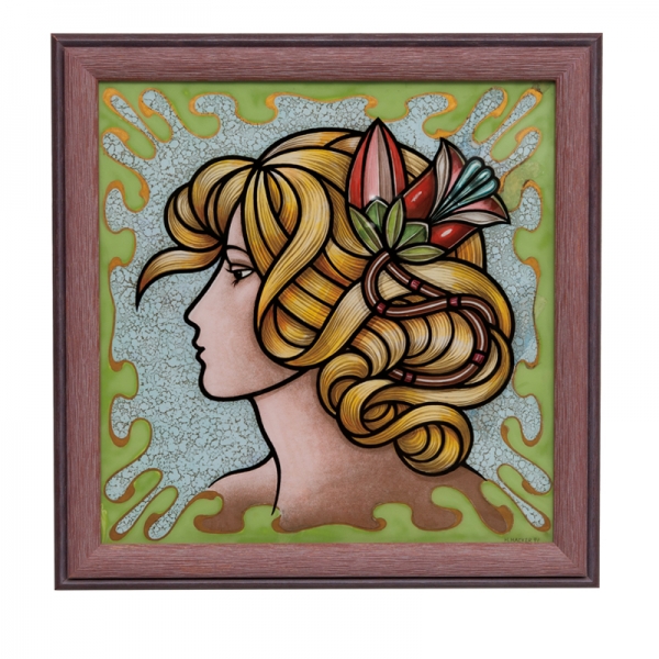 Mädchen mit Blume | 1991